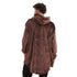 Snuggs Blanket Hoodie Brown